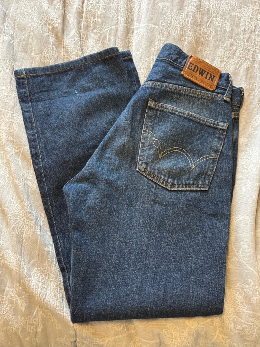 Edwin Men’s Indigo Straight Jeans